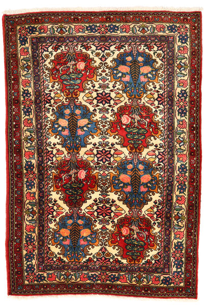 Tapis D'orient Bakhtiar Collectible Tapis 108X157 Marron/Rouge Foncé (Laine, Perse/Iran)