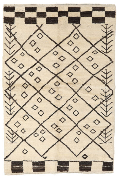  Moroccan Berber - Afghanistan Tapis 153X235 Moderne Fait Main Beige Foncé/Marron Clair (Laine, Afghanistan)