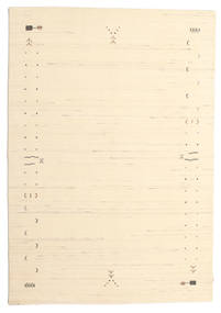  Gabbeh Loom Frame - Blanc Écru Tapis 160X230 Moderne Blanc Écru (Laine, )