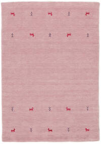  Gabbeh Loom Two Lines - Rose Tapis 140X200 Moderne Marron/Violet (Laine, Inde)