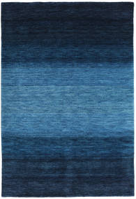 Gabbeh Rainbow - Bleu Tapis 160X230 Moderne Bleu Foncé/Bleu (Laine, Inde)