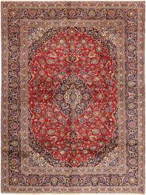 Tapis Persan Kashan Tapis 297X403 Rouge/Marron Grand (Laine, Perse/Iran)