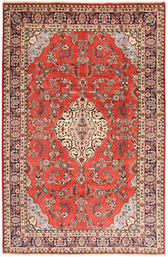 Tapis Hamadan Tapis 200X310 Rouge/Orange (Laine, Perse/Iran)