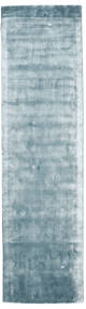  Broadway - Bleu Glace Tapis 80X300 Moderne Tapis Couloir Bleu Clair ( Inde)