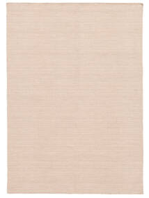  Kilim Loom - Misty Pink Tapis 140X200 Moderne Tissé À La Main Rouge Foncé/Blanc/Crème (Laine, Inde)
