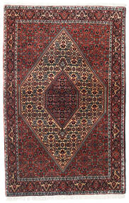  Bidjar Zanjan Tapis 113X175 D'orient Fait Main Rouge Foncé/Noir (Laine, Perse/Iran)