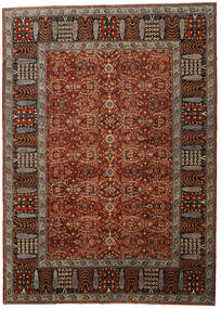 305X423 Tapis Afghan Exclusive Tapis Moderne Fait Main Marron/Rouge Grand (Laine, Afghanistan)