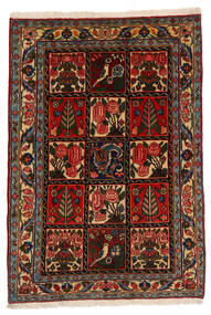  Bakhtiar Collectible Tapis 105X152 D'orient Fait Main Marron Foncé/Rouge Foncé (Laine, Perse/Iran)