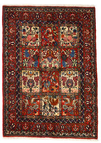  Bakhtiar Collectible Tapis 106X150 D'orient Fait Main Marron Foncé/Rouge Foncé (Laine, Perse/Iran)