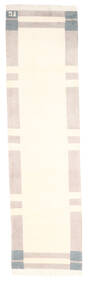  Gabbeh Indo Tapis 83X300 Moderne Fait Main Tapis De Couloir Beige/Blanc/Crème (Laine, Inde)