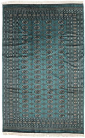 Pakistan Boukhara 2Ply Tapis 180X284 D'orient Fait Main Noir/Turquoise Foncé (Laine, Pakistan)