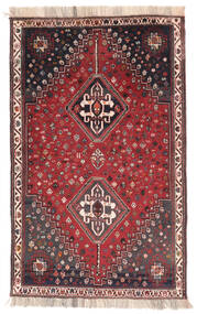 98X158 Tapis Ghashghaï Tapis D'orient Rouge Foncé/Noir (Laine, Perse/Iran)