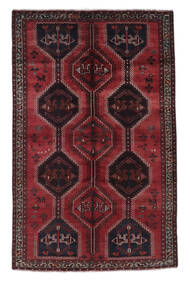 Tapis Persan Shiraz Tapis 157X246 Noir/Rouge Foncé (Laine, Perse/Iran)