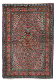 Tapis D'orient Ardabil Tapis 144X213 Rouge Foncé/Noir (Laine, Perse/Iran)