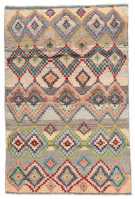  Moroccan Berber - Afghanistan Tapis 114X170 Moderne Fait Main Gris Foncé/Marron Clair (Laine, Afghanistan)