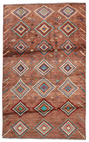  Moroccan Berber - Afghanistan Tapis 109X175 Moderne Fait Main Marron Foncé (Laine, Afghanistan)