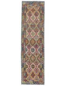  Kilim Afghan Old Style Tapis 80X293 D'orient Tissé À La Main Tapis De Couloir (Laine, Afghanistan)