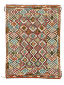Tapis Kilim Afghan Old Style Tapis 143X191 Marron/Beige (Laine, Afghanistan)