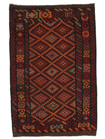  Afghan Vintage Kilim Tapis 195X300 D'orient Tissé À La Main Noir (Laine, Afghanistan)