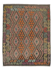 Tapis D'orient Kilim Afghan Old Style Tapis 152X197 Marron/Noir (Laine, Afghanistan)