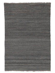 102X153 Tapis Kilim Moderne Moderne Noir/Gris Foncé (Laine, Afghanistan)