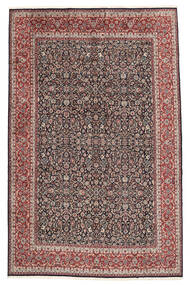Tapis D'orient Kerman Fine 352X543 Rouge Foncé/Marron Grand (Laine, Perse/Iran)
