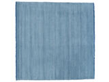 Handloom fringes - Bleu clair