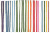 Rainbow Stripe Tapis - Multicolore